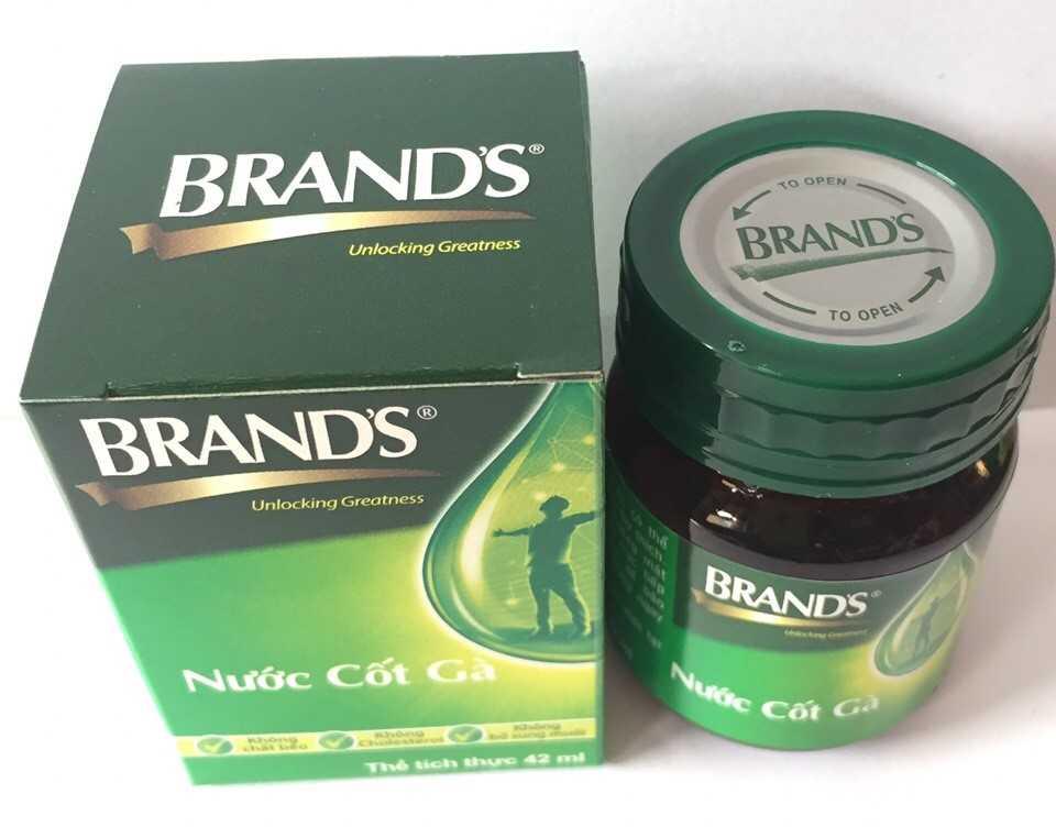 [HCM]Nước Cốt Gà Brands 42ml bộ 6 hũ từ Thái Lan- PP Sâm Yến 3A