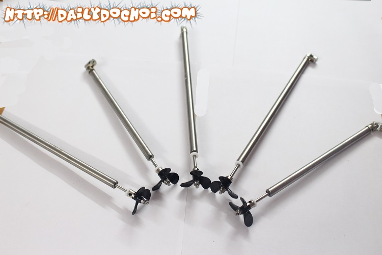 TCVCD1 trục chân vịt chuyển động lõi 4mm kèm chân vịt, chất lượng cao cấp ổn định, an toàn và dễ dàng lắp ráp, đảm bảo hàng đúng như mô tả