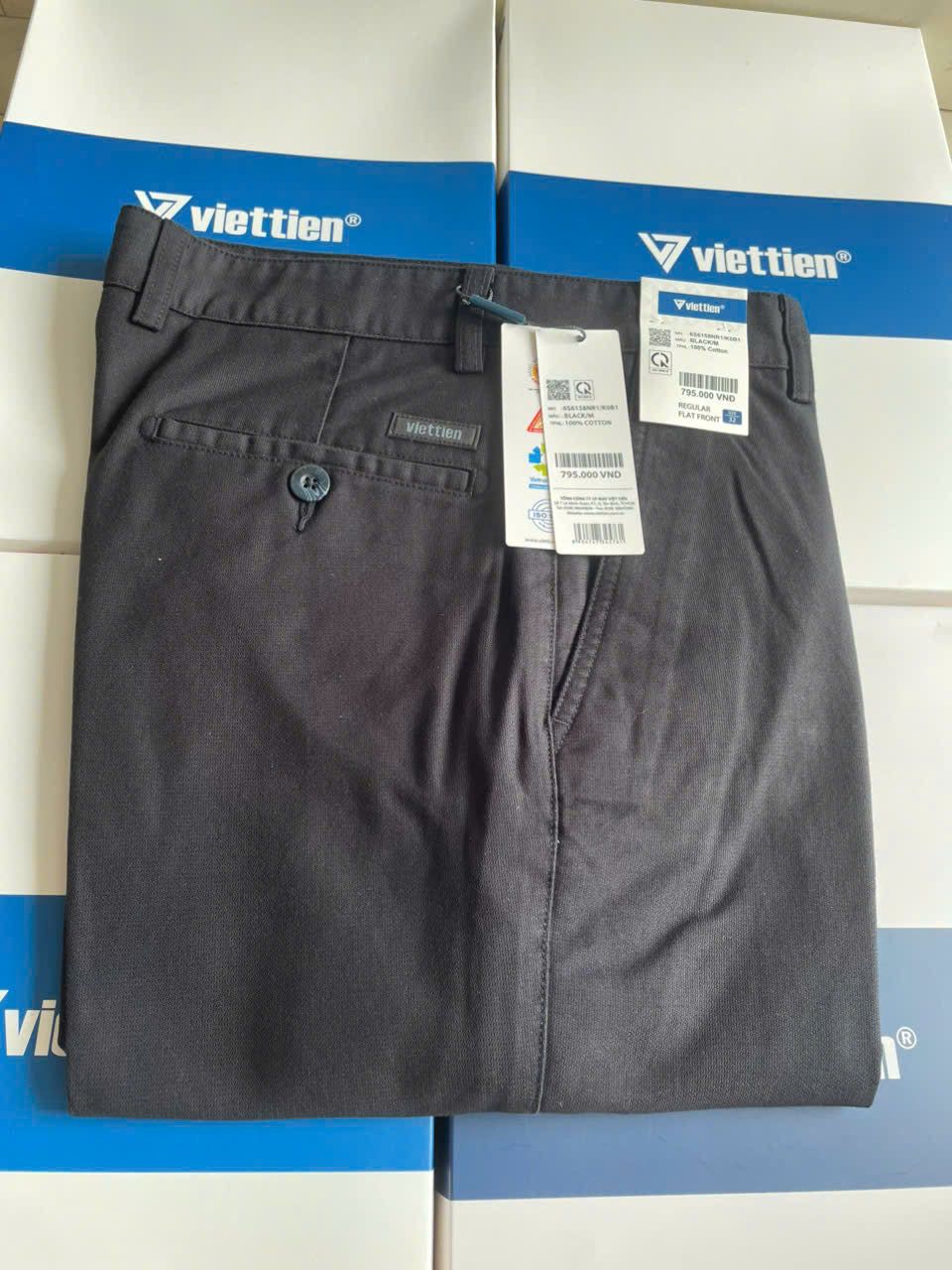  Quần Kaki nam Việt Tiến không pli  6S6158  