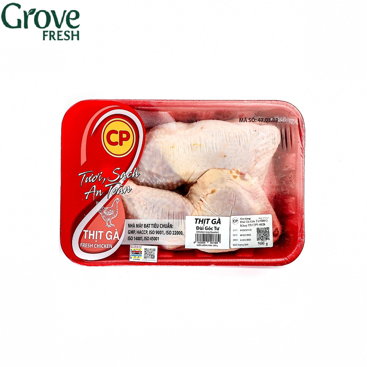 Đùi Gà Góc Tư Tươi CP 500g