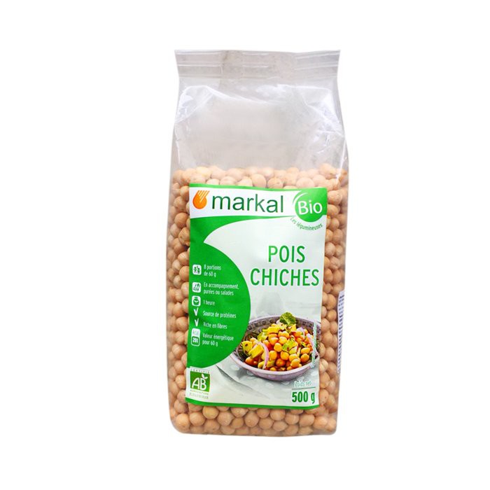 Đậu gà hữu cơ markal 500g