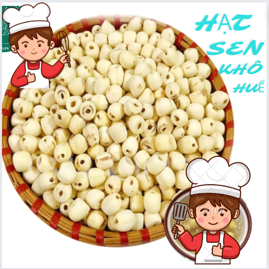 500gr hạt sen khô - ngon - bùi - bở - món quà yêu thương - món ngon bổ dưỡng