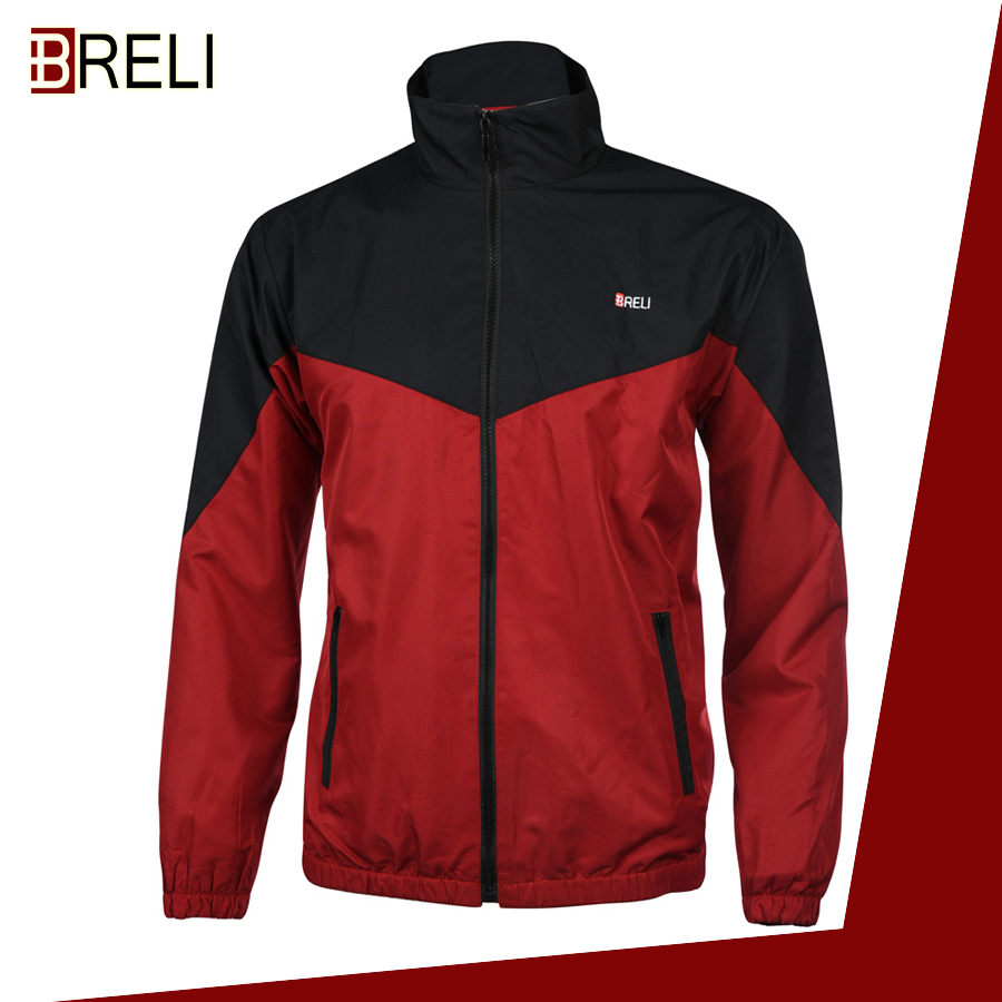 Áo gió thể thao nam áo thu đông nam cao cấp BG9003 Đỏ đậm