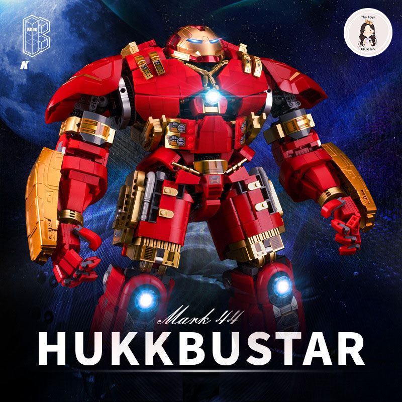 Đồ Chơi Lắp Ráp Kiểu LEGO Mô Hình Robot MK44 HulkBuster Marvels Avengers