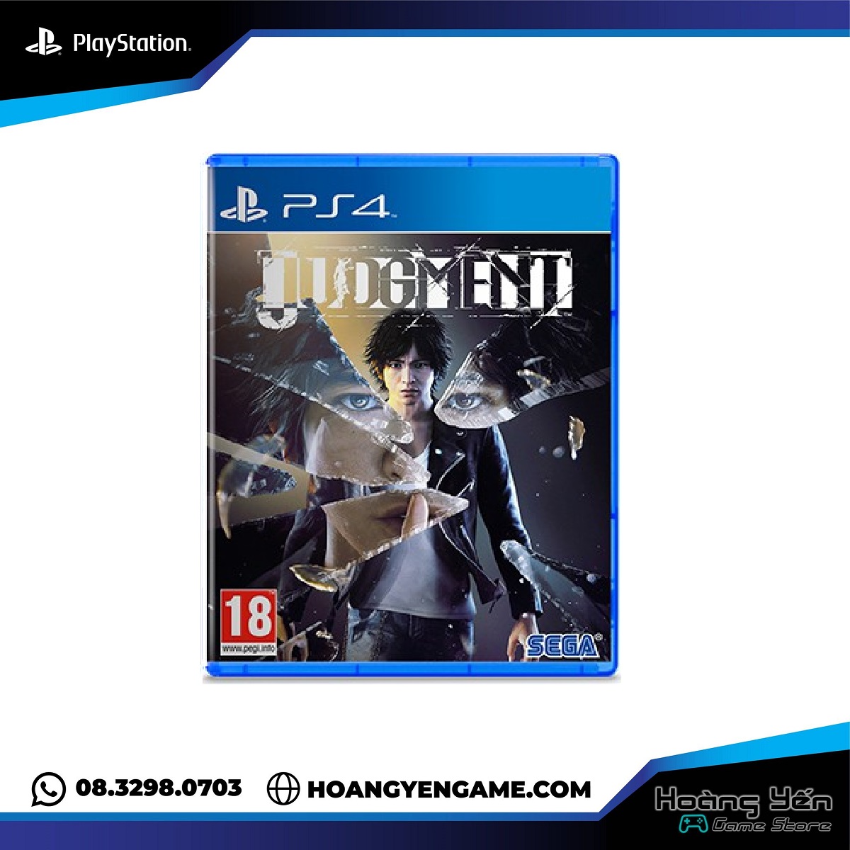 Đĩa game Judgment PS4