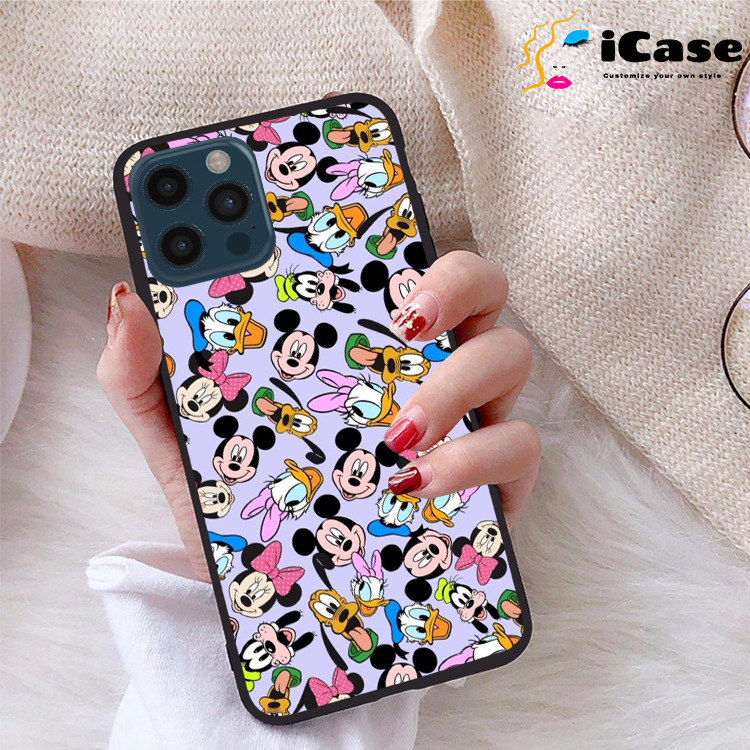 Ốp lưng iphone 12 pro viền dẻo tpu bst hoạt hình