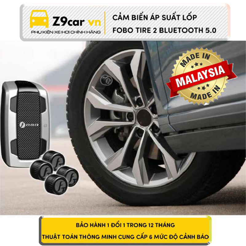 Cảm biến áp suất lốp Fobo Tire 2 Bluetooth 5.0