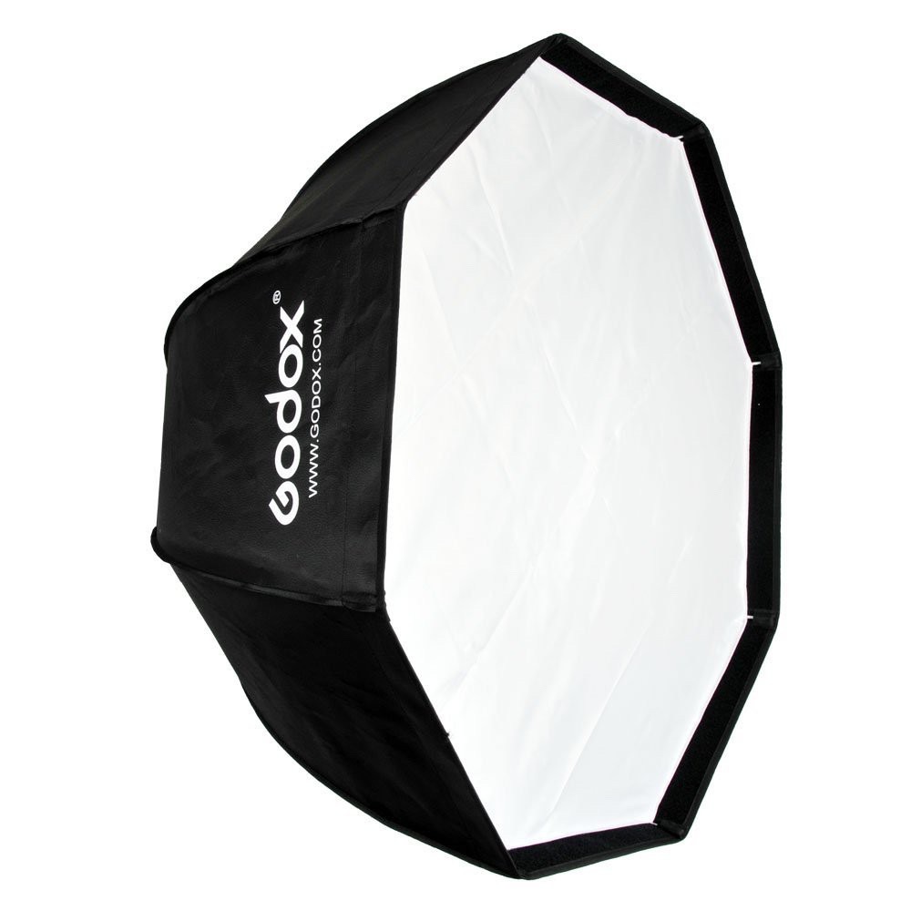 [HCM]Softbox Godox 80 cm Bát Giác Dù  dùng cho chụp hình trong Studio và ngoại cảnh - Godox Portable Octagon Softbox 80cm / 31.5in Umbrella Brolly Reflector for Speedlight