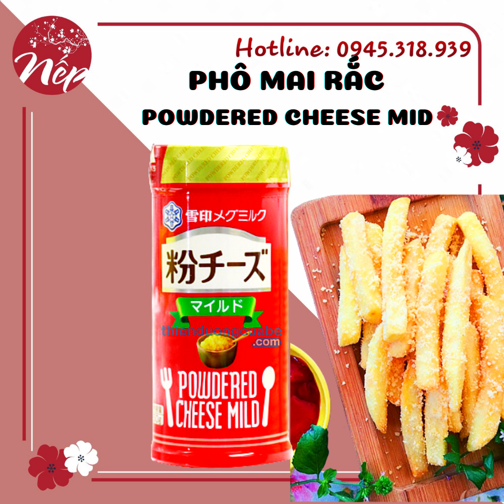 Phô mai rắc cháo Meg 50g Nhật Bản