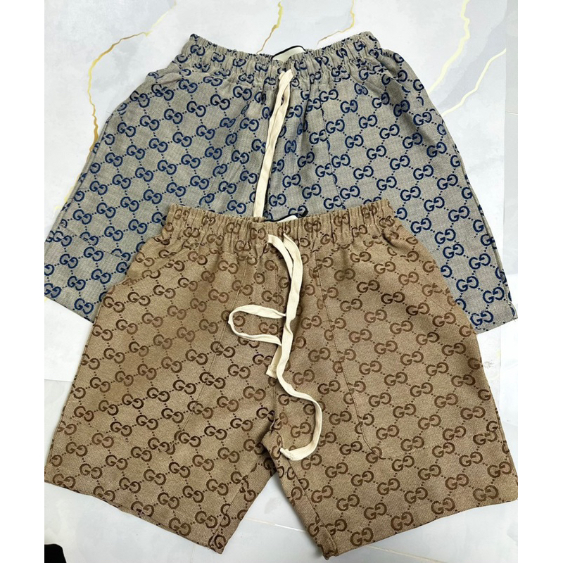 Quần Short Gc hoạ tiết Monogram