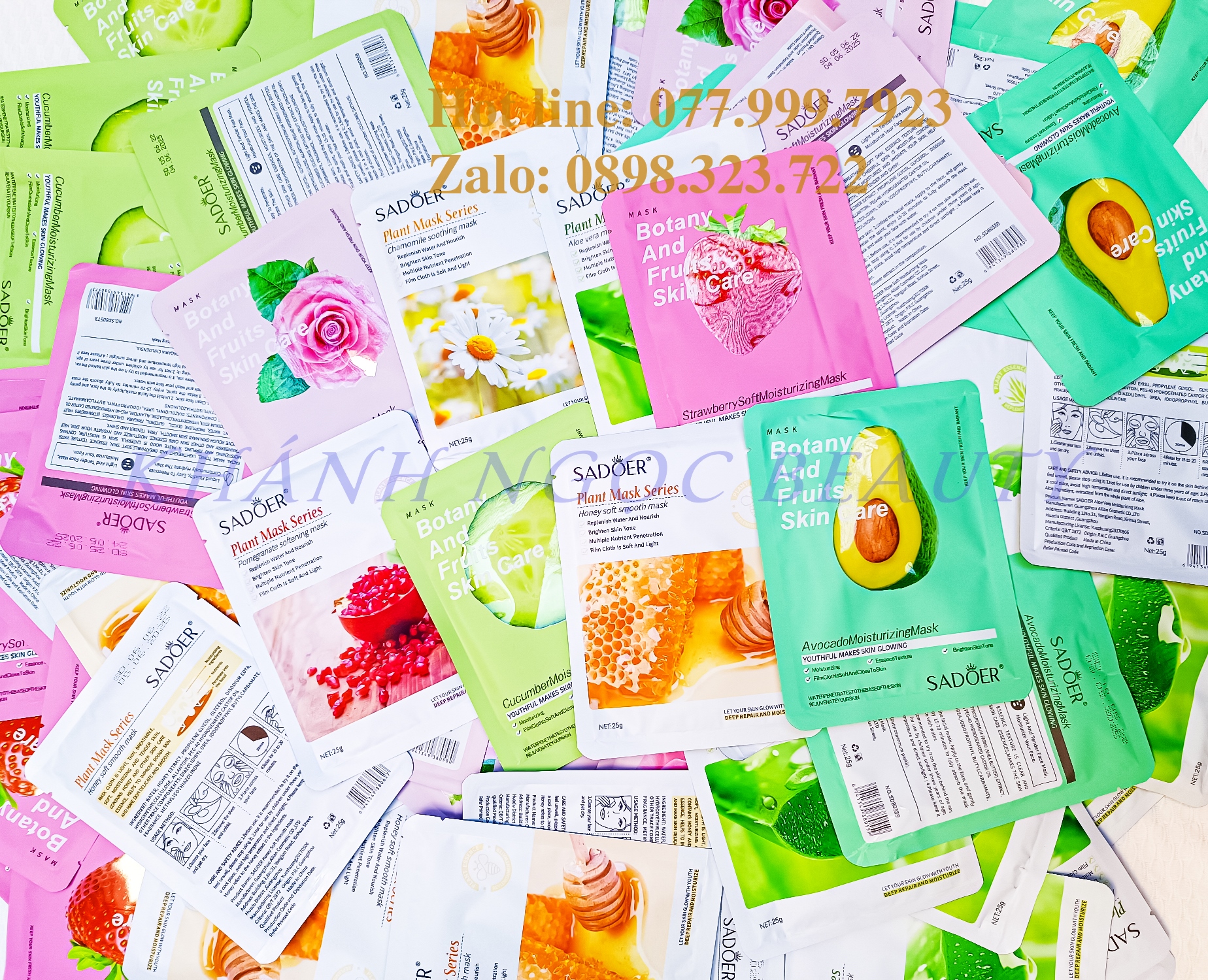 Mặt nạ dưỡng da trắng mịn tinh chất trái cây