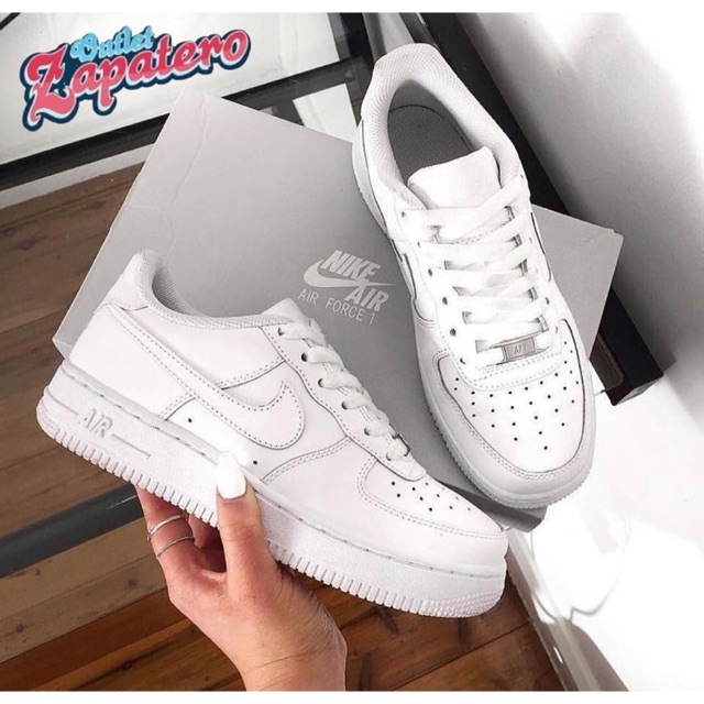 Giày Thể Thao Sneaker AF1 Nike Air Force One 1 Trắng Full