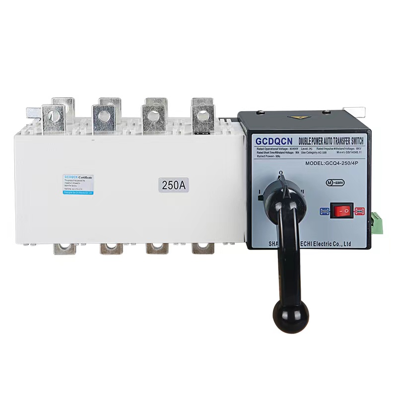 Bộ chuyển đổi hai nguồn điện ATS 3 pha 250A điện áp 380v - bộ chuyển nguồn ats