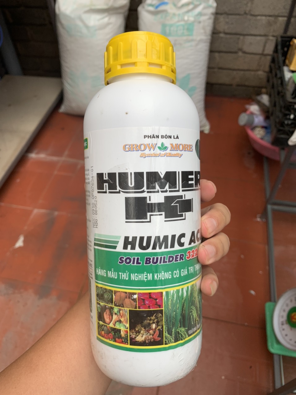 Phân bón lá humer h1 humic acid soil builder 322