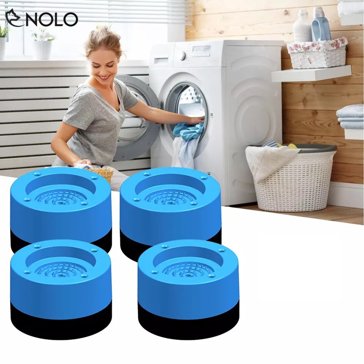 Bộ kê chống rung máy giặt LABI VN LB055 - Kê đa năng mọi loại tủ kệ, máy giặt, tủ lạnh