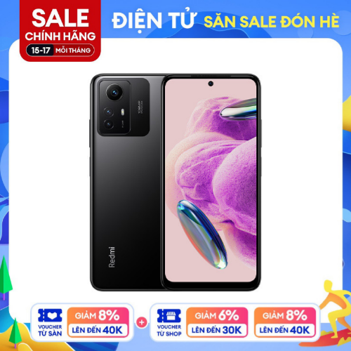 Điện thoại xiaomi redmi note 12s 8gb/256gb - hàng chính hãng