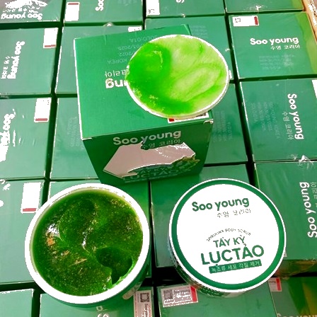 Tẩy Tế Bào Chết Toàn Thân Lục Tảo Soo Young Chính Hãng
