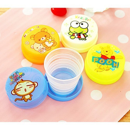 Cốc nhựa gấp gọn thông minh