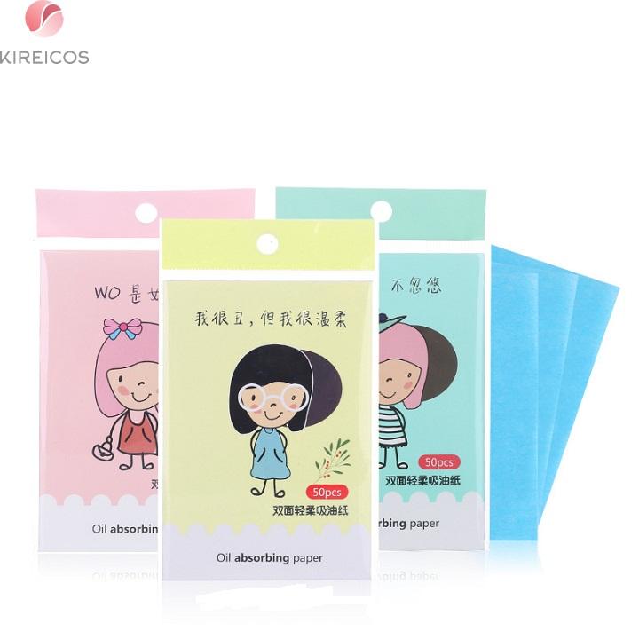 Giấy thấm dầu lameila 50 miếng a558 hình cô gái