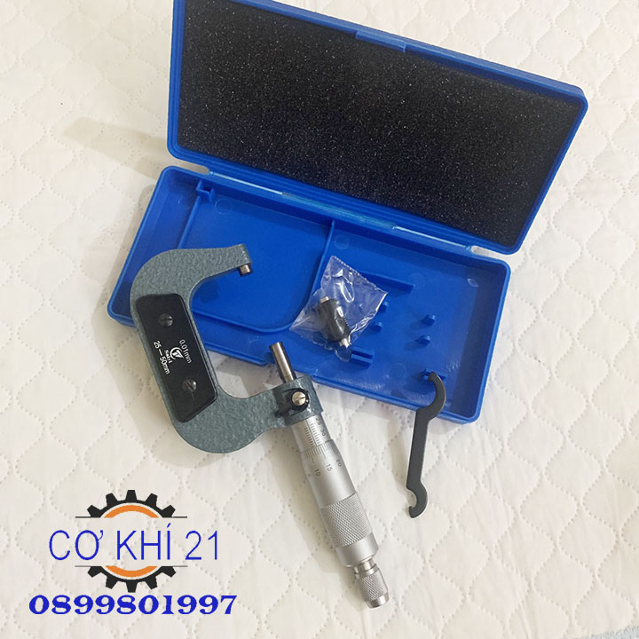 Thước panme cơ khí, panme đo ngoài 25 - 50mm