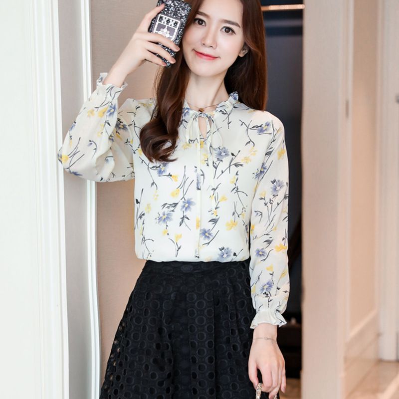 Áo Sơ Mi Nữ Kiểu Công Sở đẹp Voan Mỏng Tay Dài, áo sơ mi nữ vải hoa đẹp, áo sơ mi nữ voan mỏng đẹp 2 màu đen vàng