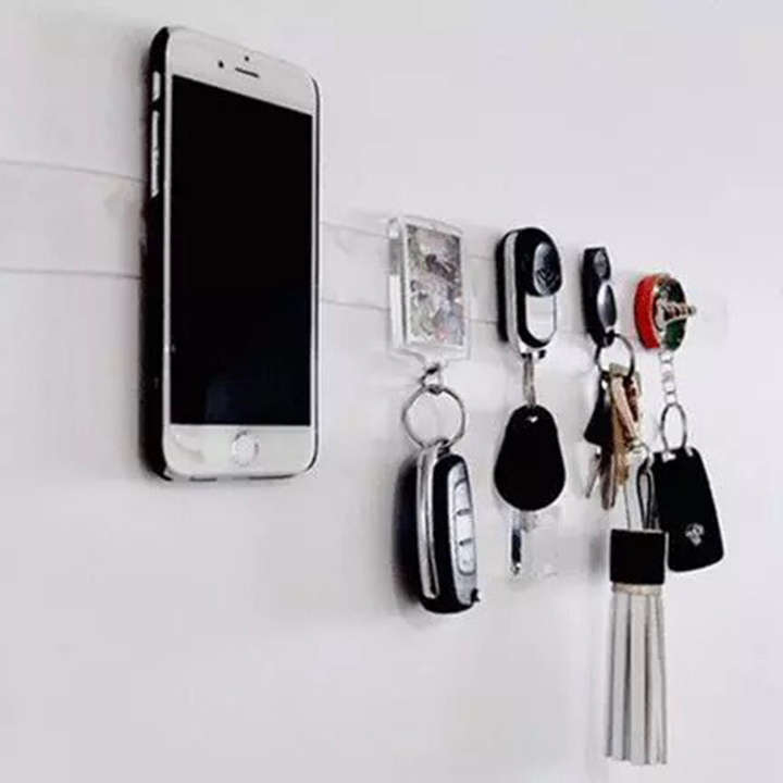 Băng dính trắng trong Dẻo 2 Mặt Nano trong suốt, Dán trên mọi bề mặt siêu dính