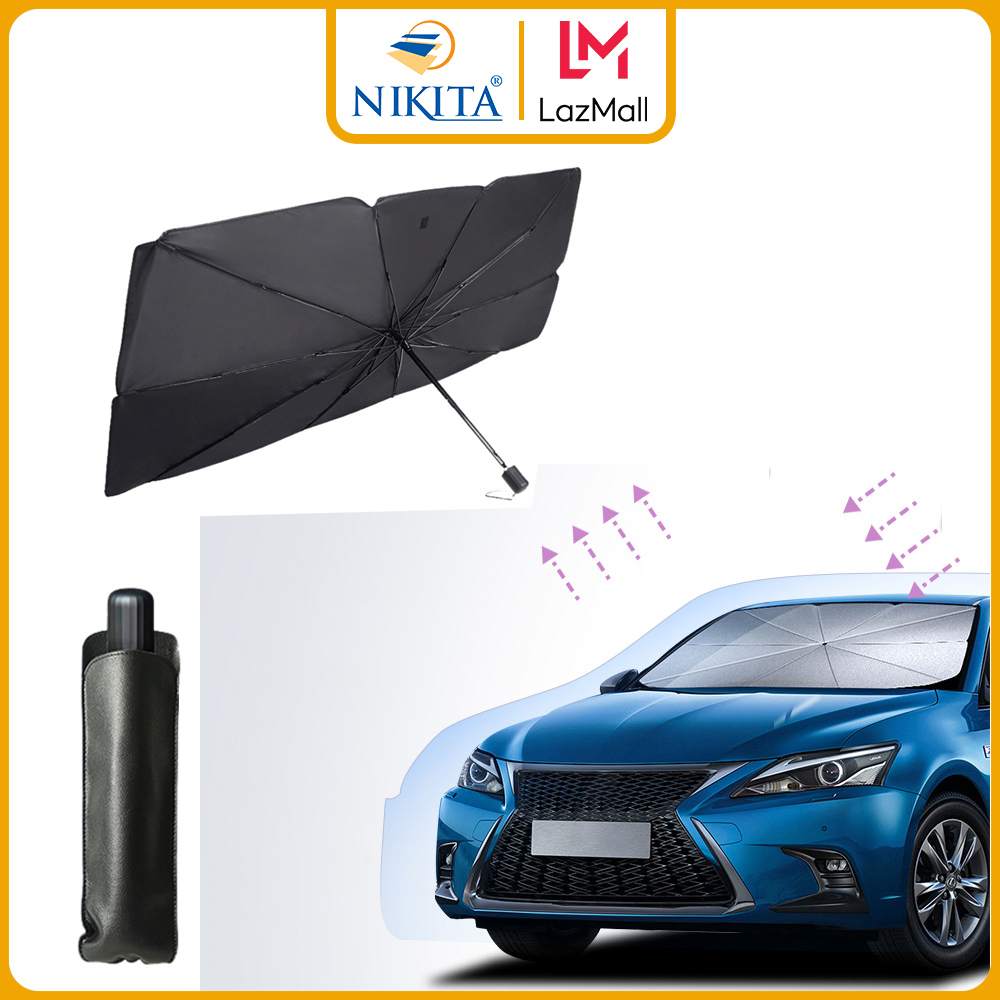 Dù che nắng Ô TÔ - Ô che nắng kính lái -Chống tia UV cho xe hơi - Phụ kiện bảo vệ xe hơi cách nhiệt -  Tấm phản nắng chụp hình thu gọn