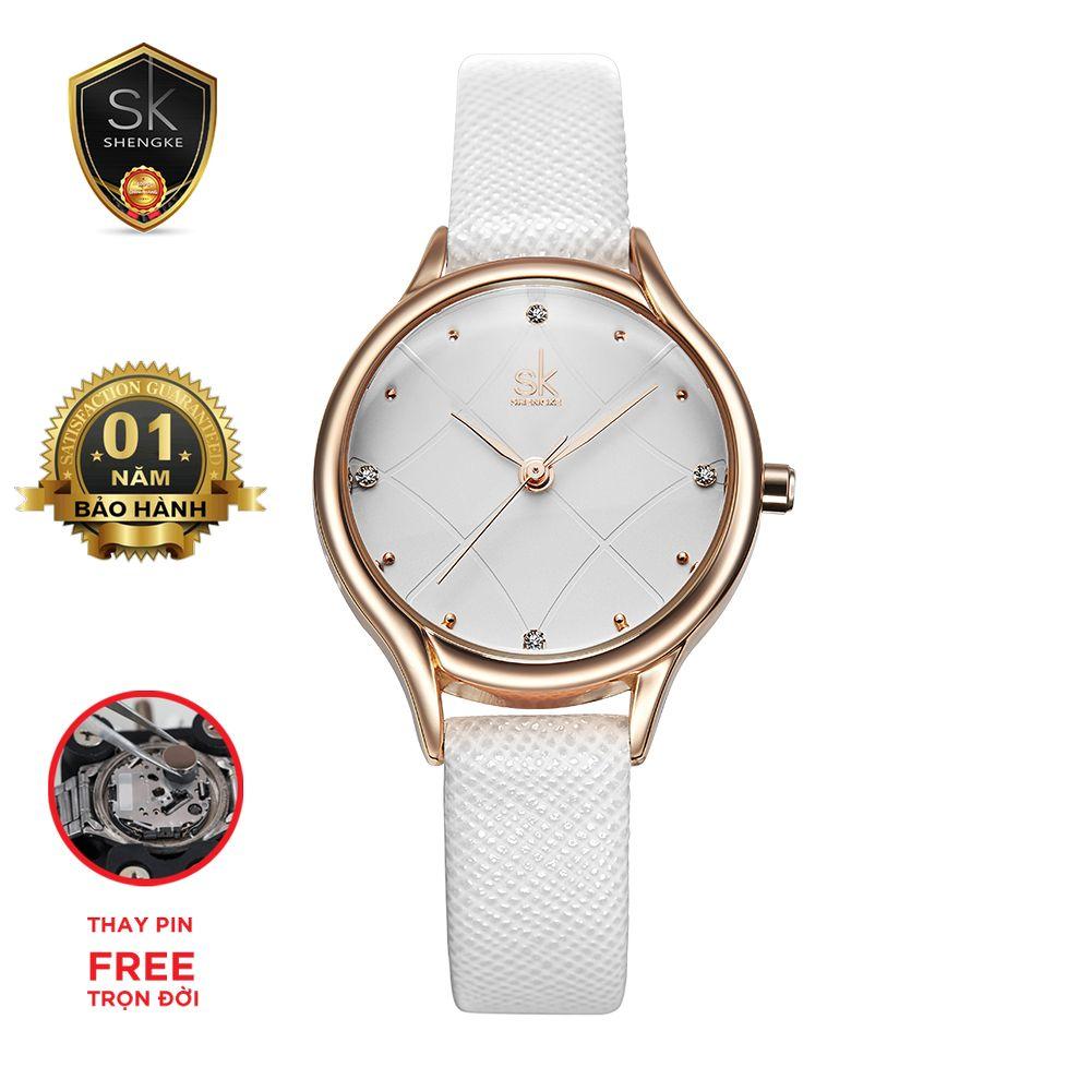 Đồng hồ nữ shengke uk k8013l