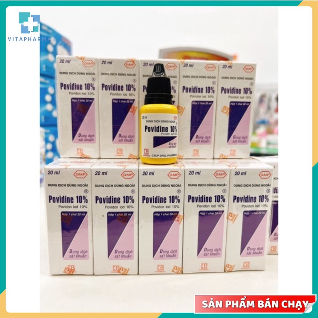 Dung dịch sát khuẩn Povidine 10%