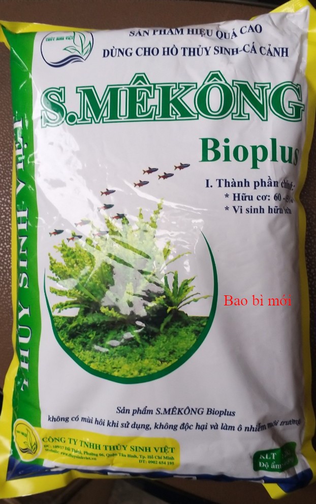 Nền SMeKong II (túi 2kg) cho hồ thủy sinh và hạt giống cây thủy sinh trân châu, ngưu mao chiên, thanh điệp, cỏ lá tròn