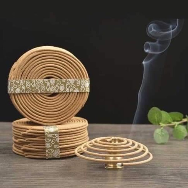 [HCM]Nhang khoanh trầm hương, nhang vòng trầm hương cao cấp, loại 4 giờ – Hộp 25gr