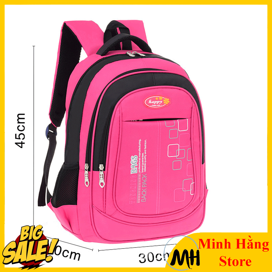 [SALE GIÁ GỐC TƯƠNG TÁC] Balo Học Sinh Lớp 3 đến lớp 9 Chống Gù, Ba Lô cặp sách Siêu Nhẹ Dành Cho Bé Trai Và Bé Gái tiểu học trung học