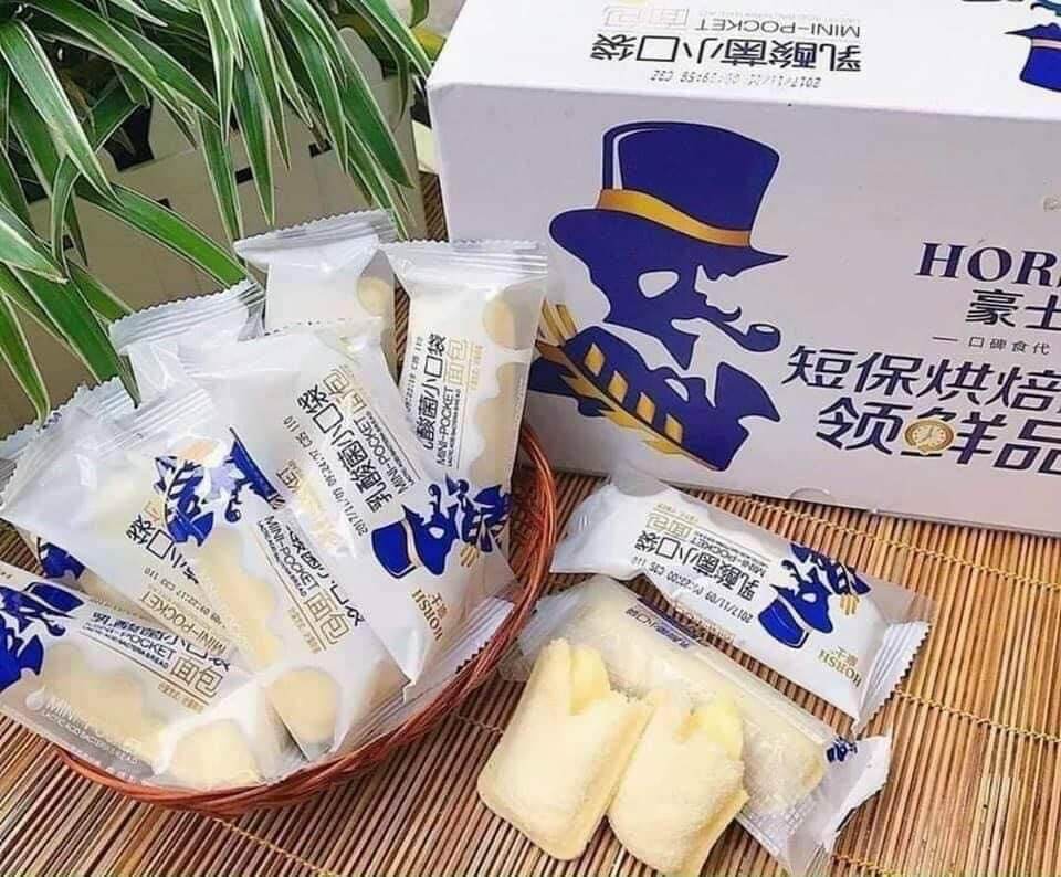 Bánh sữa chua ông già Horsh-Bánh Sữa Chua Đài Loan nhân sữa chua - 500gram