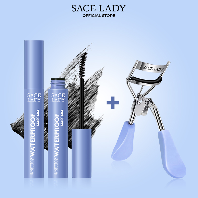 SACE LADY Mascara Waterproof siêu tơi mi không lem không vón cục và giữ mi cong suốt 24H - 6g