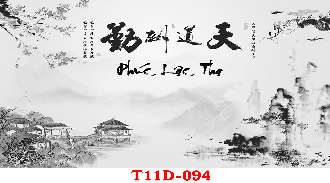Tranh 3D Bể Cá T11D 094 Fuil Kích Thước