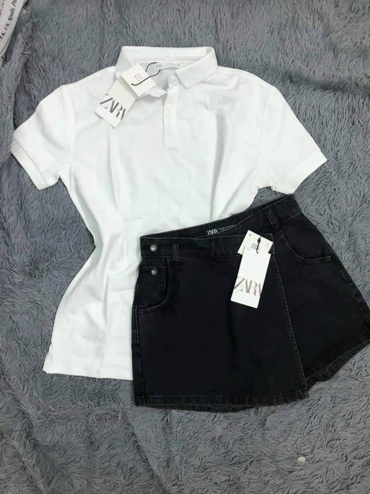 [ẢNH THẬT - GIÁ GỐC] ÁO THUN ZARA, ÁO THUN CỔ TRỤ NỮ - ÁO KIỂU NỮ - ÁO POLO CỔ ĐỨC - CHUYÊN SỈ THỜI TRANG