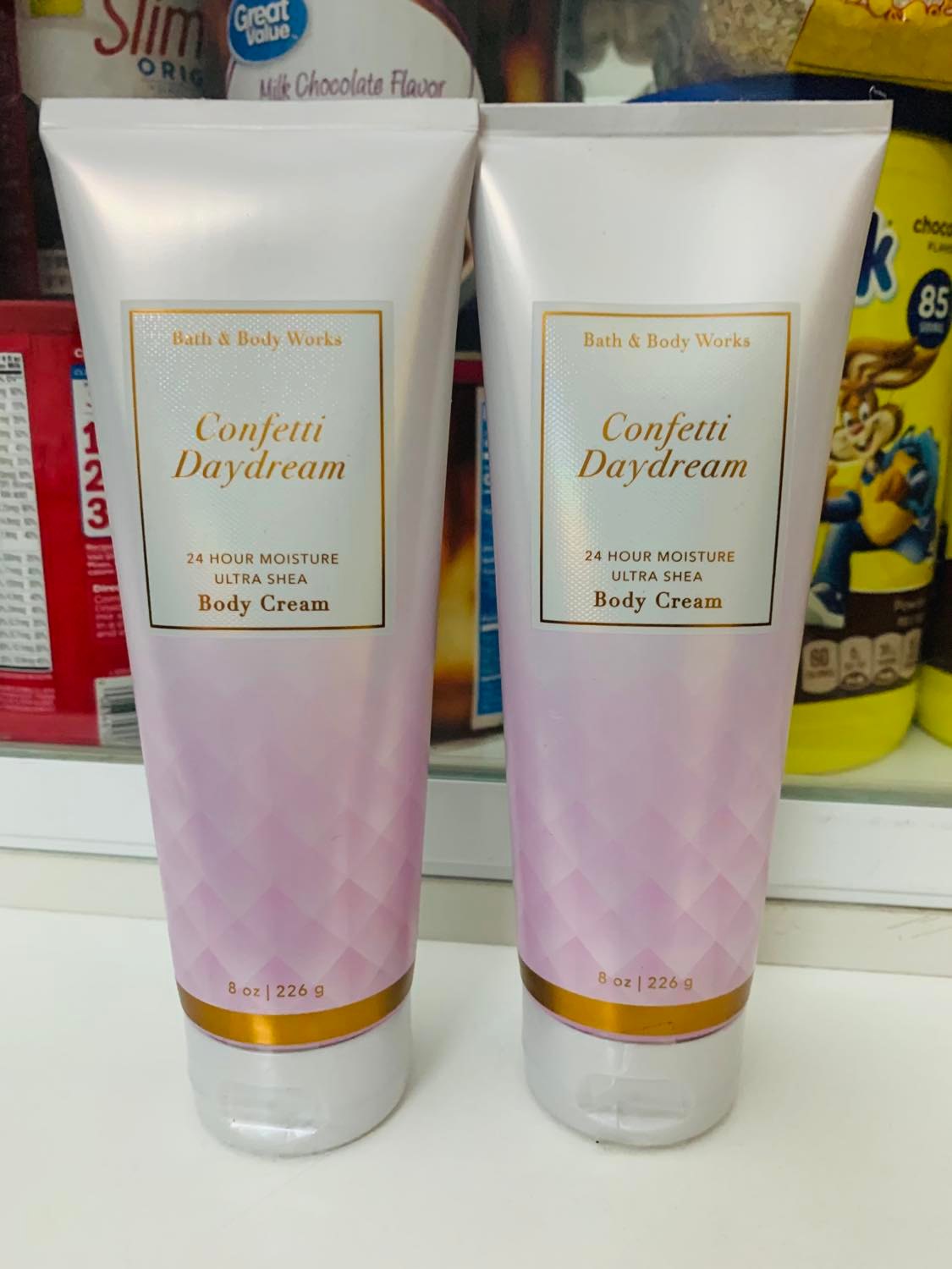 Kem dưỡng thể làm trắng sáng da b&bw confetti daydream 8oz/226g