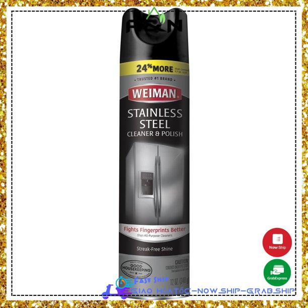 Weiman xịt đánh bóng và làm sạch inox thép - 355ml