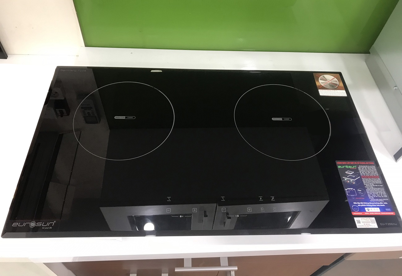 Bếp từ đôi eurosun eu-t256plus - bỏa hành 3 năm - hàng chính hãng