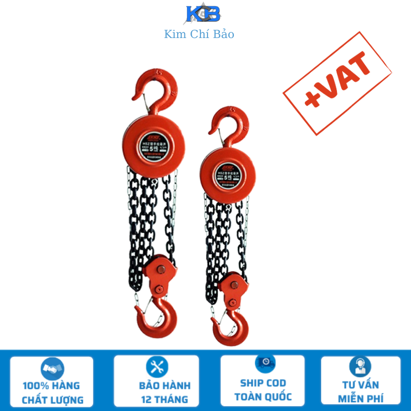 Palang Pa lăng xích kéo tay HSZ 1T- 2.5M, hàng chính hãng chất lượng cao, pa lăng kéo, pa lang xích, tó tay, pa lăng tay, tời xích