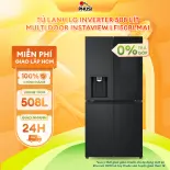 [LFI50BLMAI] - Tủ lạnh LG Inverter 508 lít LFI50BLMAI - Làm đá tự động, lấy nước ngoài, cảnh bảo mở cửa - Hàng Chính Hãng - [Hỗ trợ giao tỉnh]