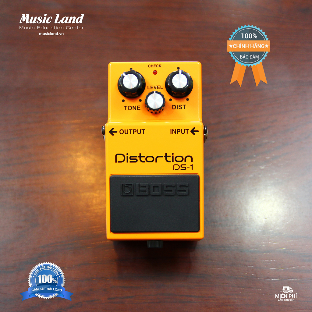 Phơ Đàn Guitar Điện Boss Distortion DS-1 – Chính Hãng