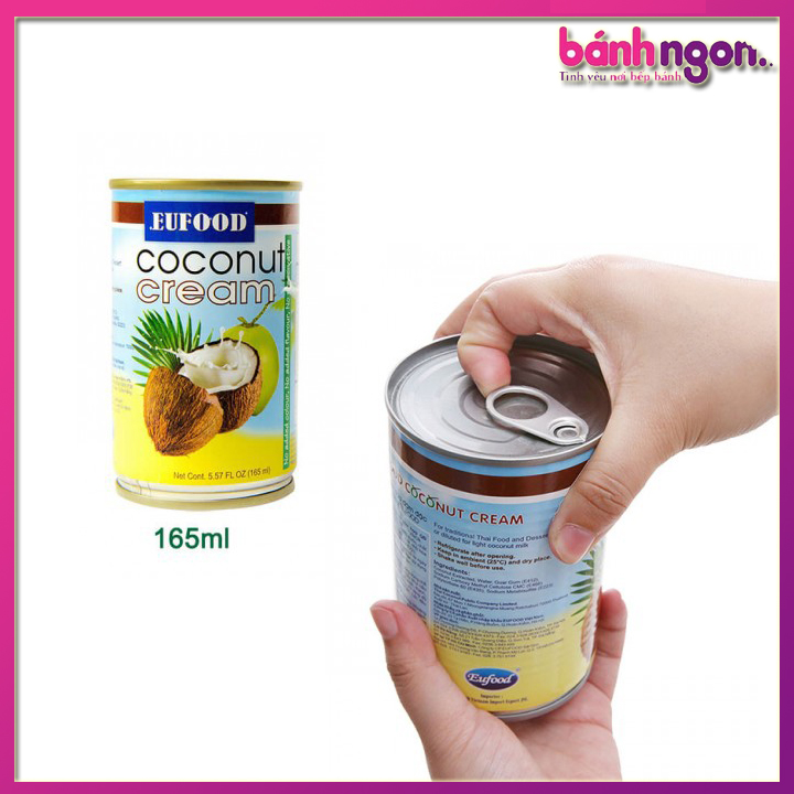 🍩🍩🍩Nước cốt dừa lon Eufood 160ml🍩🍩🍩