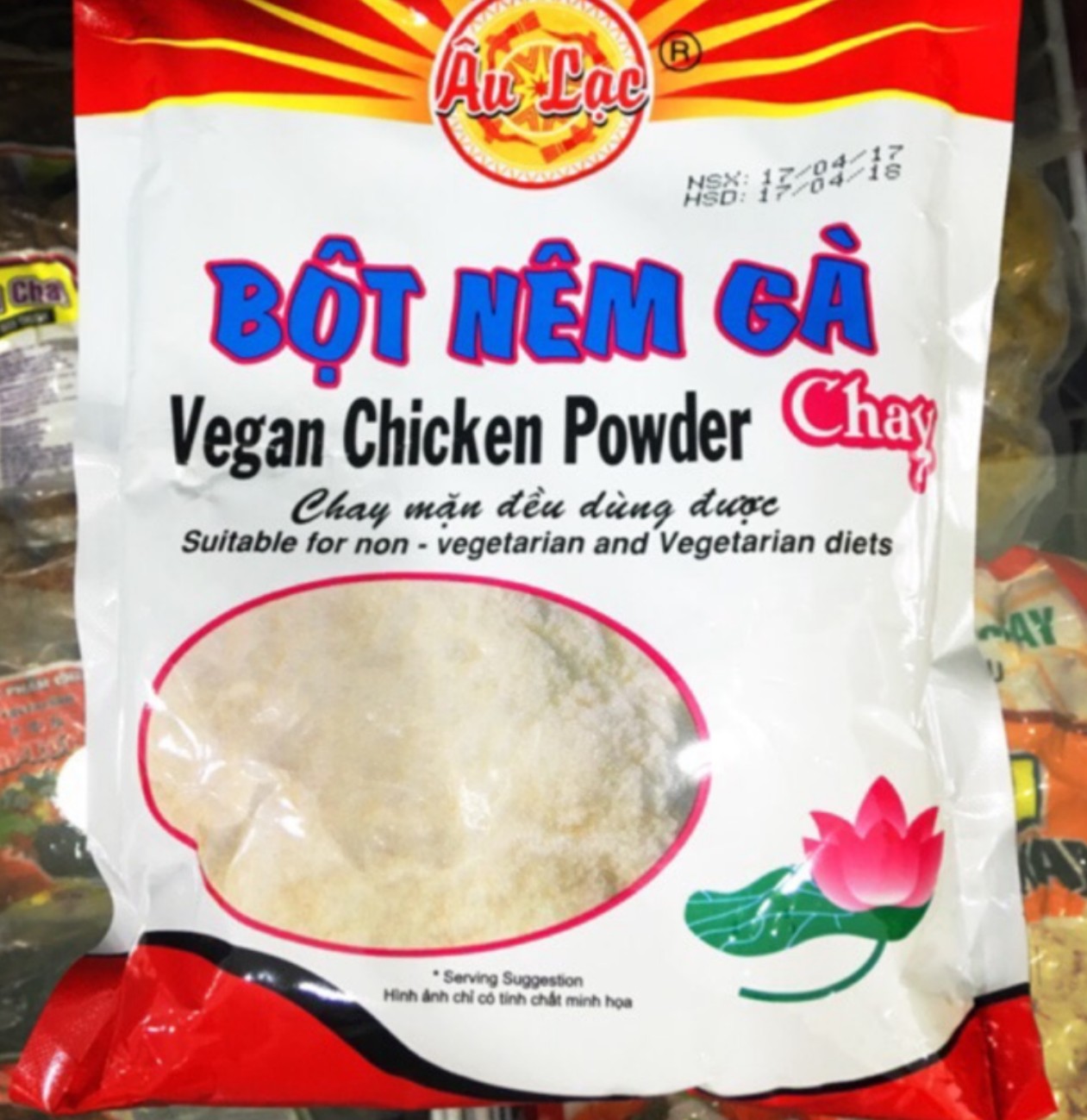 BỘT NÊM GÀ CHAY ÂU LẠC (500 G)