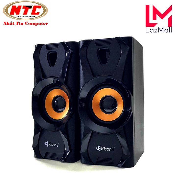 Loa máy tính 2.0 Kisonli U-9003 Âm thanh cực hay (nhiều màu) - Nhat Tin Authorised Store