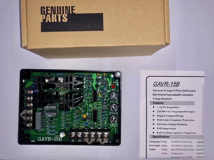Bộ điều chỉnh điện áp tự động gavr-15b