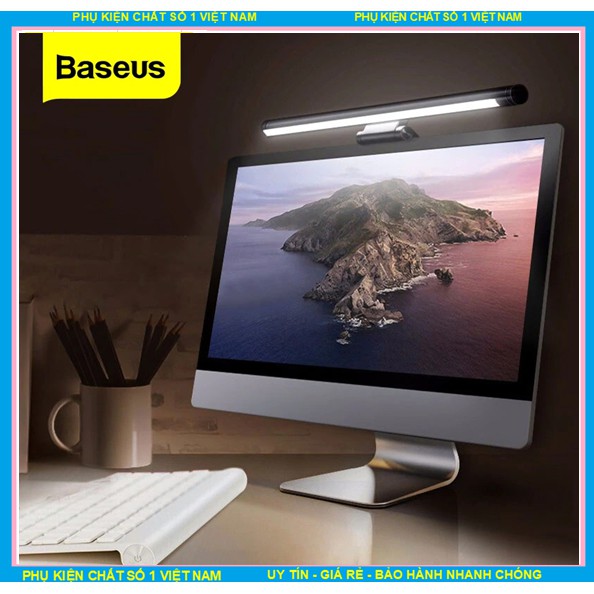 (Bản mới nhất Pro - Youth ) Đèn treo màn hình bảo vệ mắt Baseus i-work Series DGIWK-P01,Chống Cận