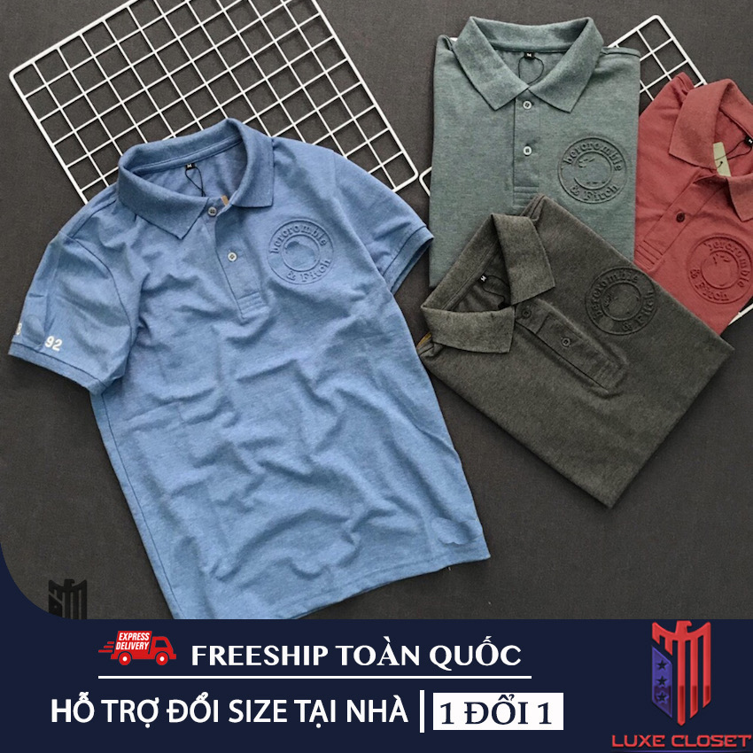 [HCM]Áo thun nam Havis tay ngắn logo dập nổi cao cấp AXK012 ( nhiều màu )