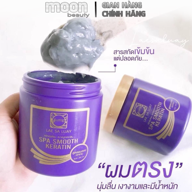 ❤ ủ lụa, ủ phục hồi tóc lae sa luay spa smooth keratin thái lan ❤️