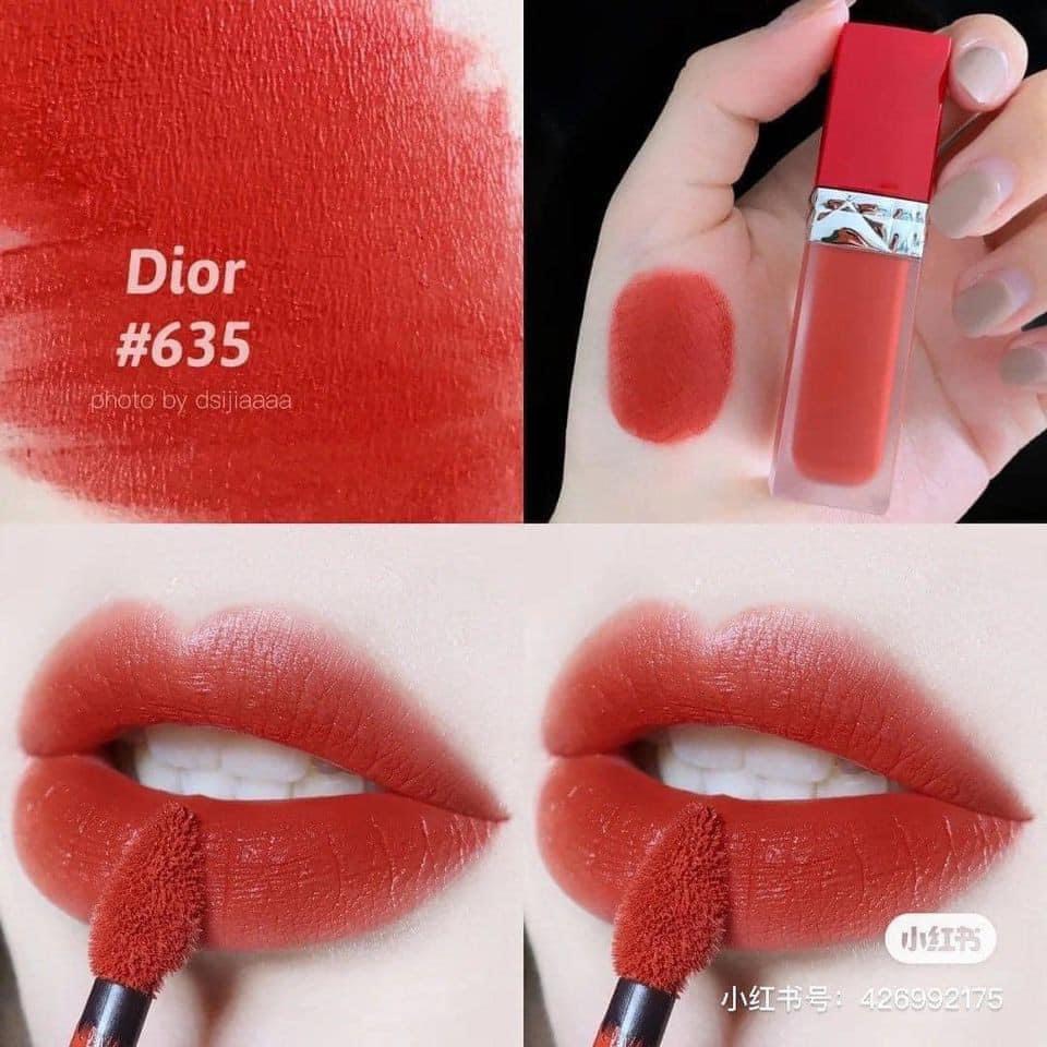 Son Thỏi Rouge Dior 635  Đỏ Gạch Morimorivn Chuyên Hàng Nhập Khẩu Chính  Hãng